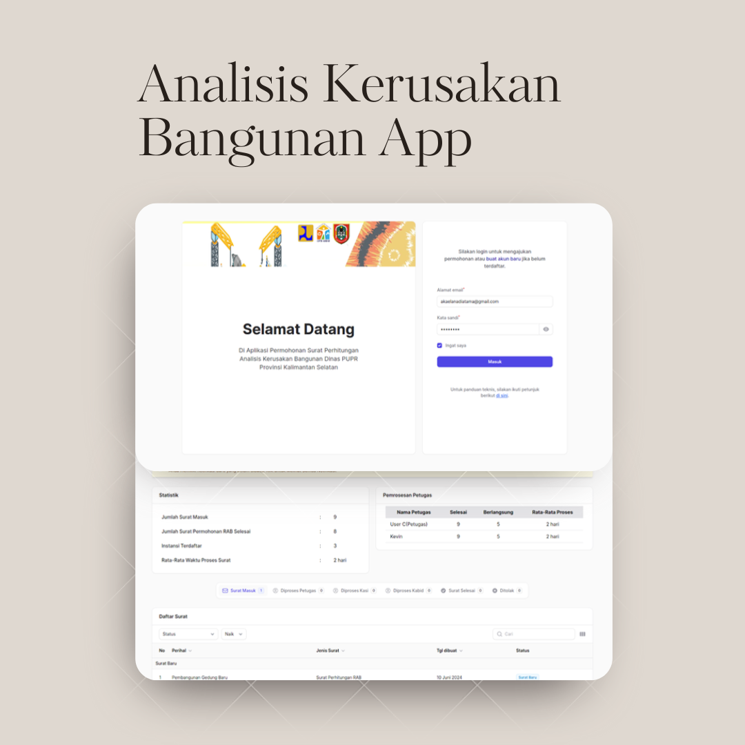 Analisis Kerusakan Bangunan App