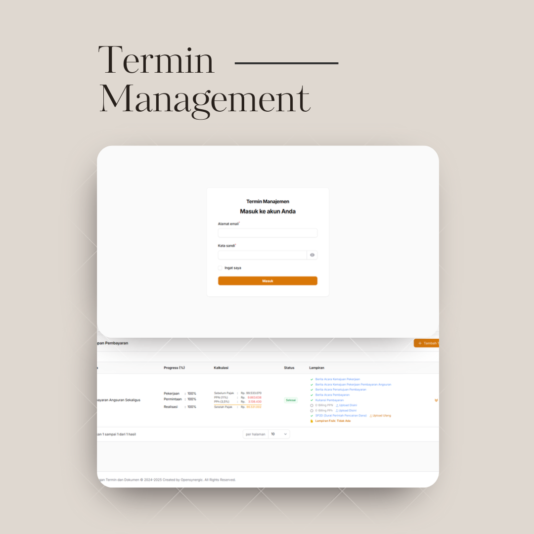 Term Payment Management App